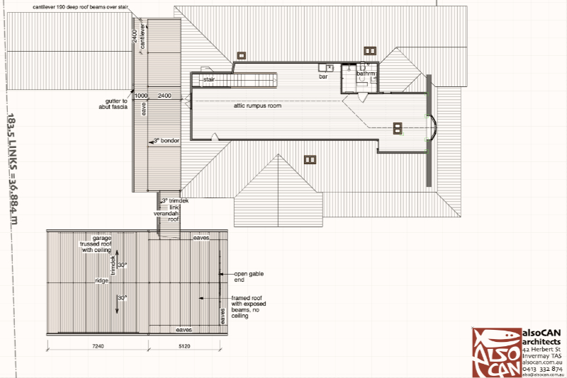 first floor plan of federation red brick house with timber garage and outdoor room addition